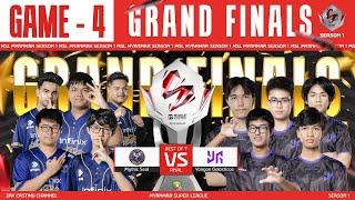 [Game - 4] Yangon Galacticos Vs Mythic Seal | MLBB Super League Season 1