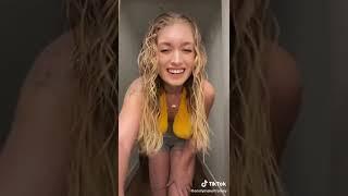 Braless no bra bouncy bouncing boobs dancing tiktok nip slip boob