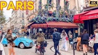 Paris, France  - Paris April 2024 | Paris Spring Walk 4K (▶1h14 min)