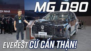 MG D90 dự kiến từ 1 tỷ đồng, sớm về Việt Nam để cạnh tranh tranh Ford Everest, Hyundai Palisade?