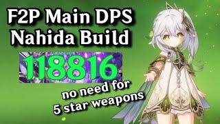 C0 Main DPS Nahida is DEADLY! Special Combo & Playstyle Guide | Genshin Impact