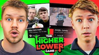 Higher or Lower med Danske YouTube sange!