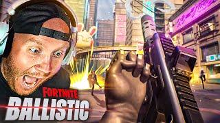 FORTNITE FIRST PERSON IS HERE! (FORTNITE BALLISTIC)