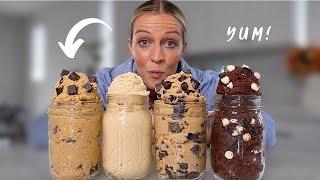 4 EASY Edible Cookie Dough Recipes