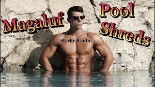 MAGALUF Fitness Model Poolside Shreds Elliot Robinson Styrke Studio Ibiza