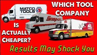 Which Tool Truck Is Cheaper? Snap On VS Matco VS Mac Let's Go Shopping!