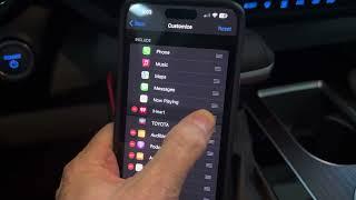 How to customize screen in Apple CarPlay