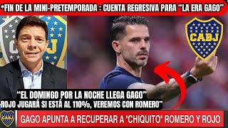 FIN de la MINI PRETEMPORADA en BOCACuenta REGRESIVA Para "LA ERA GAGO"⏳Con ROJO y ROMERO Quiere..