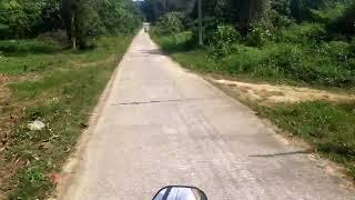 a nice ride from The Yellow Shop to Ying's Restaurant, Koh Phayam, Ranong.