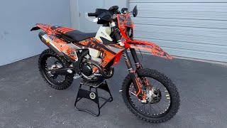 2024 KTM 350 EXC-F | SINGLE TRACK SLAYER TACO MOTO BIKE BUILD