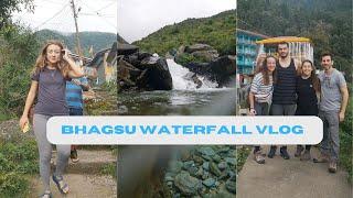 Walking from Dharamkot village to Bhagsu Waterfall (Hindi) - Blue Pani Wala Waterfall