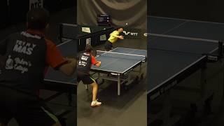장성일 : 3구를~코너로 탑스핀을 !  #pingpong
