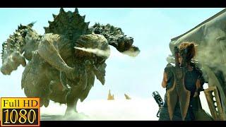 Monster Hunter (2020) Tony Jaa vs Diablos Desert Fight CLIP