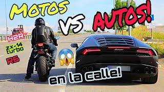 Motos deportivas vs Coches!