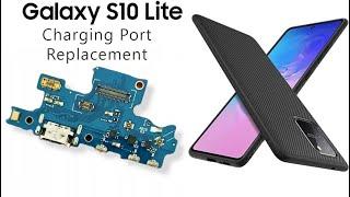 Samsung S10 Lite G770F Charging Port Replacement Tutorial / Wymiana złącza ładowania