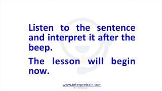 Court Interpreter Oral Exam Training: English and Spanish Legal Vocabulary