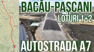 AUTOSTRADA A7 Bacau-Pascani loturi 1 si 2 | Saucesti (Bacău Nord)- Gheraesti