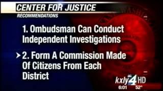Center for Justice releases police accountability suggestions