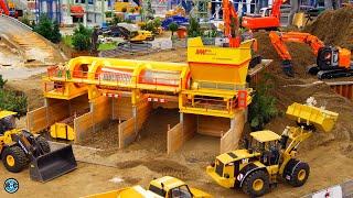 AMAZING RC CONSTRUCTION SITE IN ACTION | INTERMODELLBAU 2021
