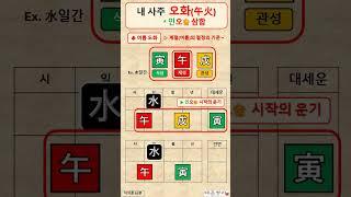 인오술 삼합 / 내사주 오화 / 여름 도화 / 계절(여름)의 절정의 기운 / 지지론 15편 / 사주명리 / 사주공부 / 사주기초 / #사주명리학강의 /  #사주명리학독학