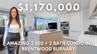 Inside a $1,170,000 Condo in Brentwood, Burnaby, BC | 1902 - 2085 Skyline Crt