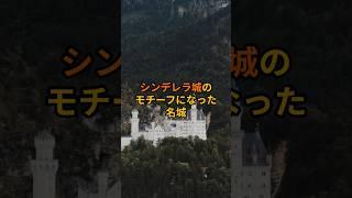 シンデレラ城のモチーフになった名城 #shorts #ドイツ #雑学 #歴史 #ディズニー