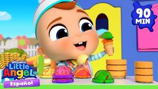 Bebé Juan vende helados | Caricaturas | Canciones Infantiles| Little Angel Español