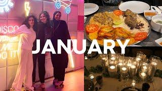  January Vlog: احتفالات و جربنا اكل اهل اليمن و إثيوبيا