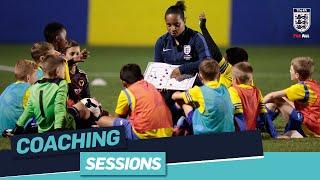 Break Out And Score | Football Coaching Session From Emma Dennis