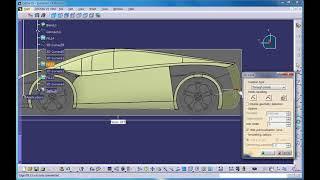 24. CATIA와 자동차 모델링 - 리어 펜더 만들기 1