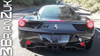 Ferrari 458 Italia with iPE Exhaust - In Action