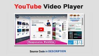 How to Make YouTube Video Player | JavaScript Small Project
