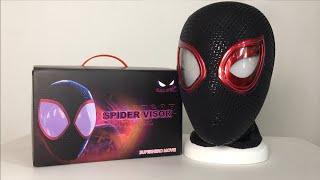 Spiderman Bros UNBOXING Spiderman Across The Spiderverse Mechanical Mask!!!