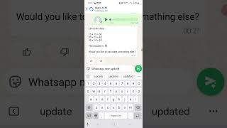 Whatsapp voice typing meta ai  some beta tester get it