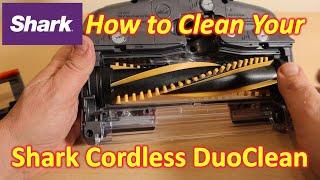 How to Clean Shark Anti Hair Wrap Cordless Stick Vacuum Cleaner IZ201UK