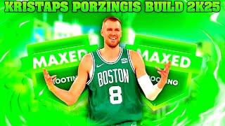 Kristaps Porzingis Build 2k25!!! Best Big Man Build in NBA 2k25 Next Gen!!!