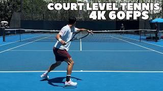Kei Nishikori's Footwork is STILL Lightning Fast!  Court-Level Practice 2025 | 4K 60FPS