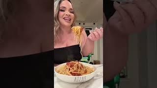 Trisha Paytas Cooks Pasta and Shares Her Picture Gallery on YouTube