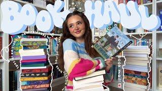 my BIGGEST book unboxing haul EVER ⭐️ (50+ BOOKS!)