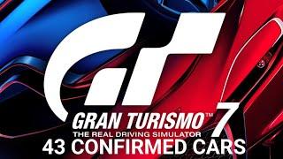 43 CONFIRMED (Ready) CARS For GT7