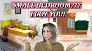 The ONE TRICK to Make Your Small Bedroom FEEL Bigger! | Julie Khuu