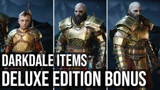 God of War Ragnarok - Digital Deluxe Edition Bonus Content (Darkdale Armor, Attire, Axe and Blades)