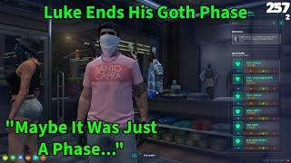 Luke Ends His Emo Goth Phase With Kanye West - Runaway | NoPixel 4.0 GTA RP