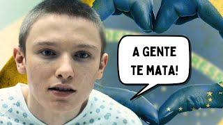 Stranger Things #002 Actor Does Portugues Scene Recreation!