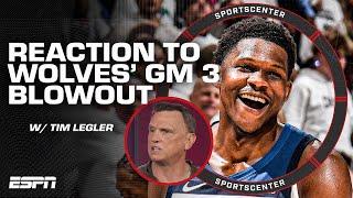 Tim Legler: The Timberwolves THROTTLED the Thunder in Game 3  | SportsCenter