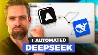 I Automated DeepSeek, the Chinese AI Rival to ChatGPT!  (Automa Tutorial)