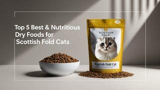 Scottish Fold Cat Owners Must Watch! Top 5 Dry Foods