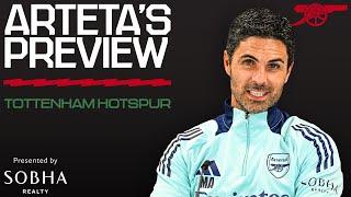 PRESS CONFERENCE | Mikel Arteta previews Tottenham Hotspur | Team news, Raheem Sterling & more | PL