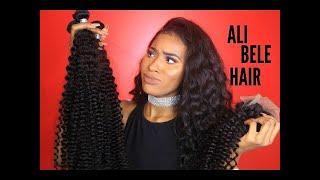 Makeup Collection  - ALI BELE MALAYSIAN CURLY UNBOXING AND FIRST LOOK | ABBY NICOLE