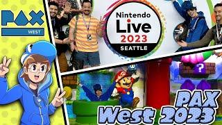 Yoshiller at PAX West 2023 / Nintendo Live vlog! (Super Mario Bros Wonder, Pikmin 4, Pokemon & More)